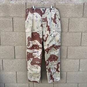 86' Military BDU Desert Camo Cargo Pants